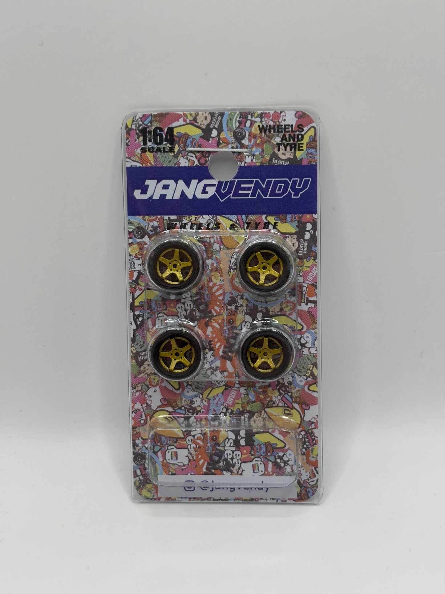 JV Black Lip Gold 5 Spoke