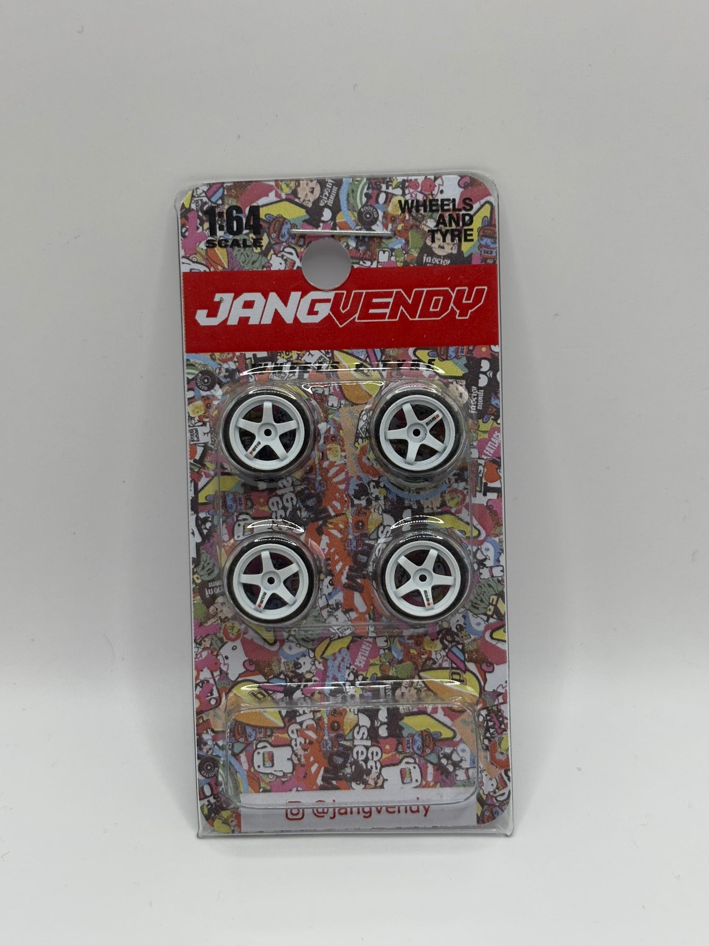 JV White Nismo 5 Spoke