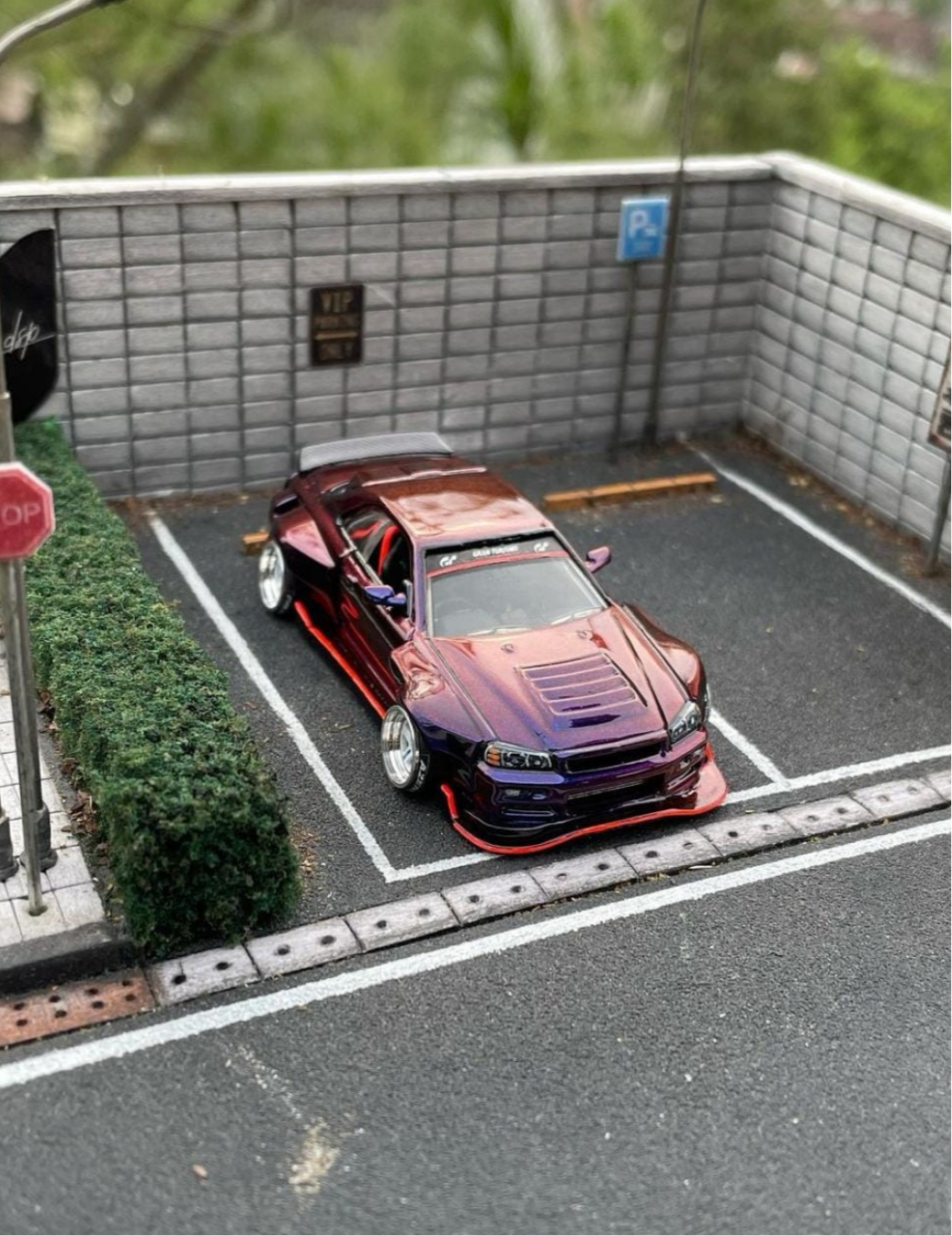 Sakura - Add on Body kit for Hot Wheels Skyline R34