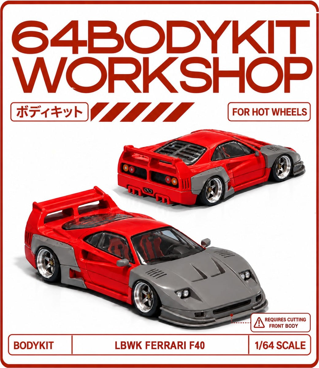 Hot Wheels Lbwk Ferrari F40