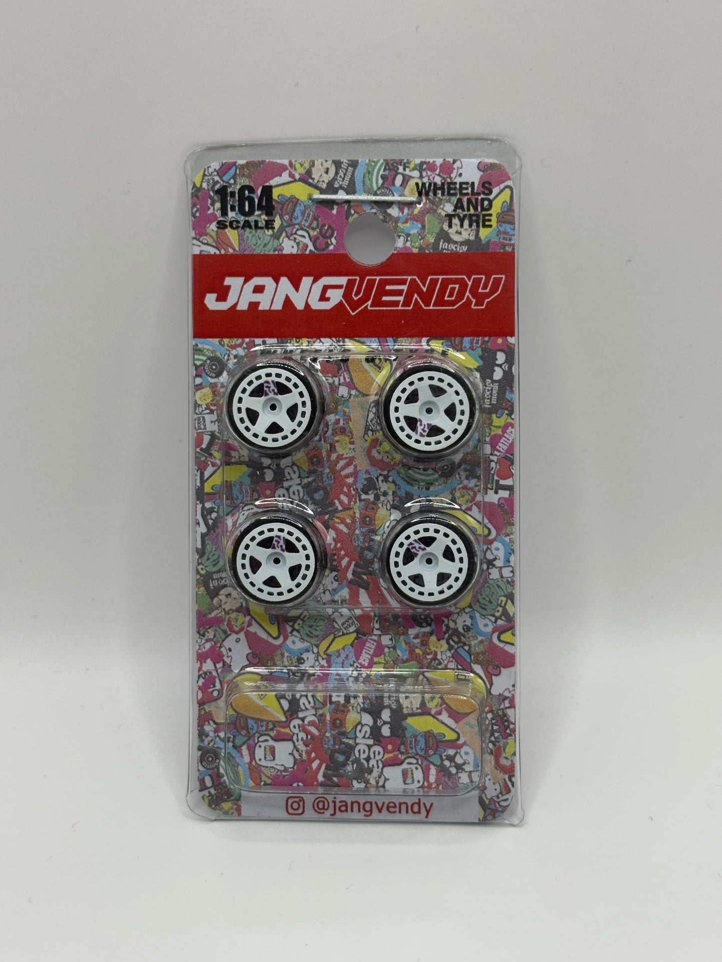 JV White Rally 5 Spoke