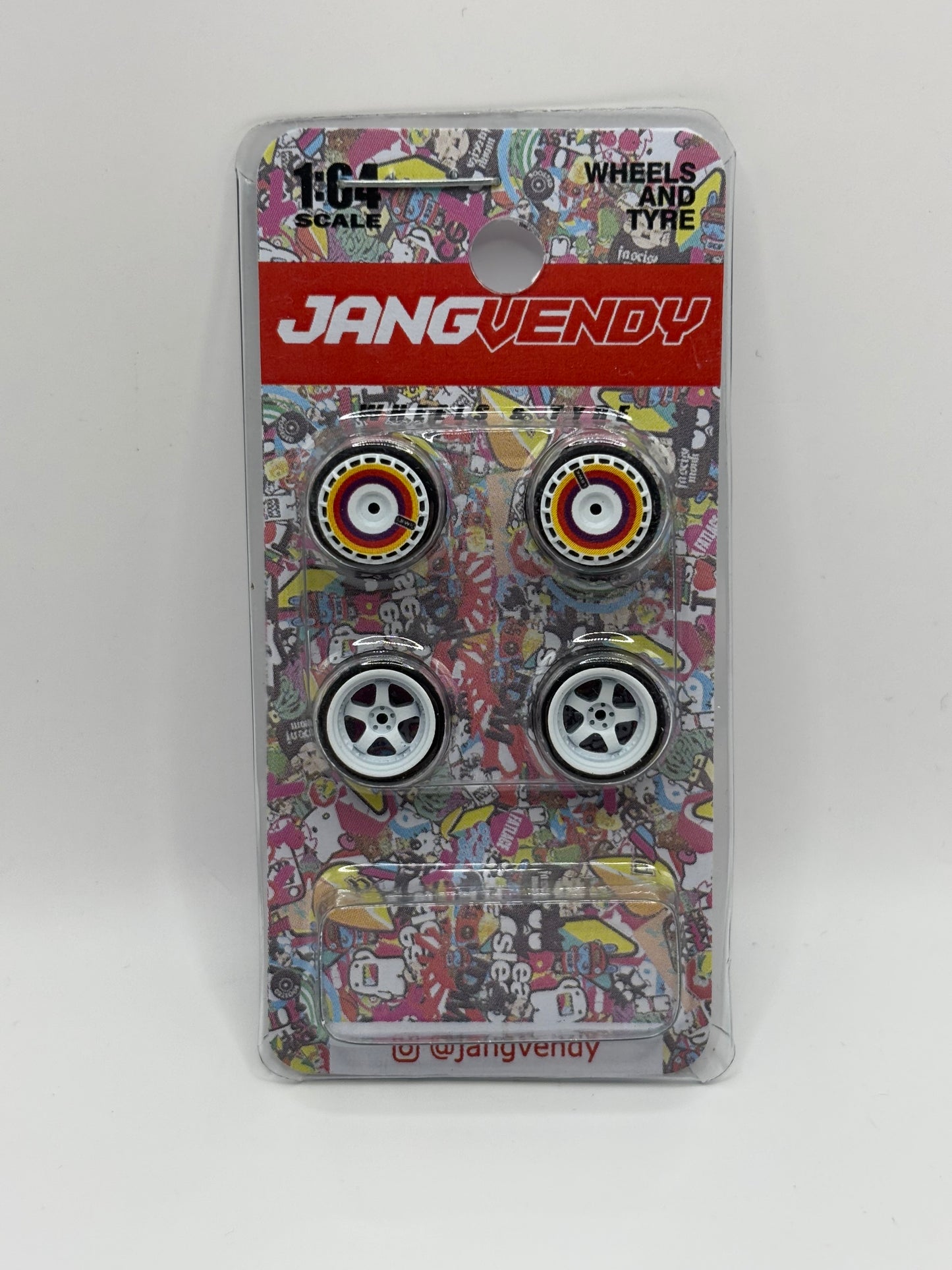 JV White 5 Spoke Turbofans