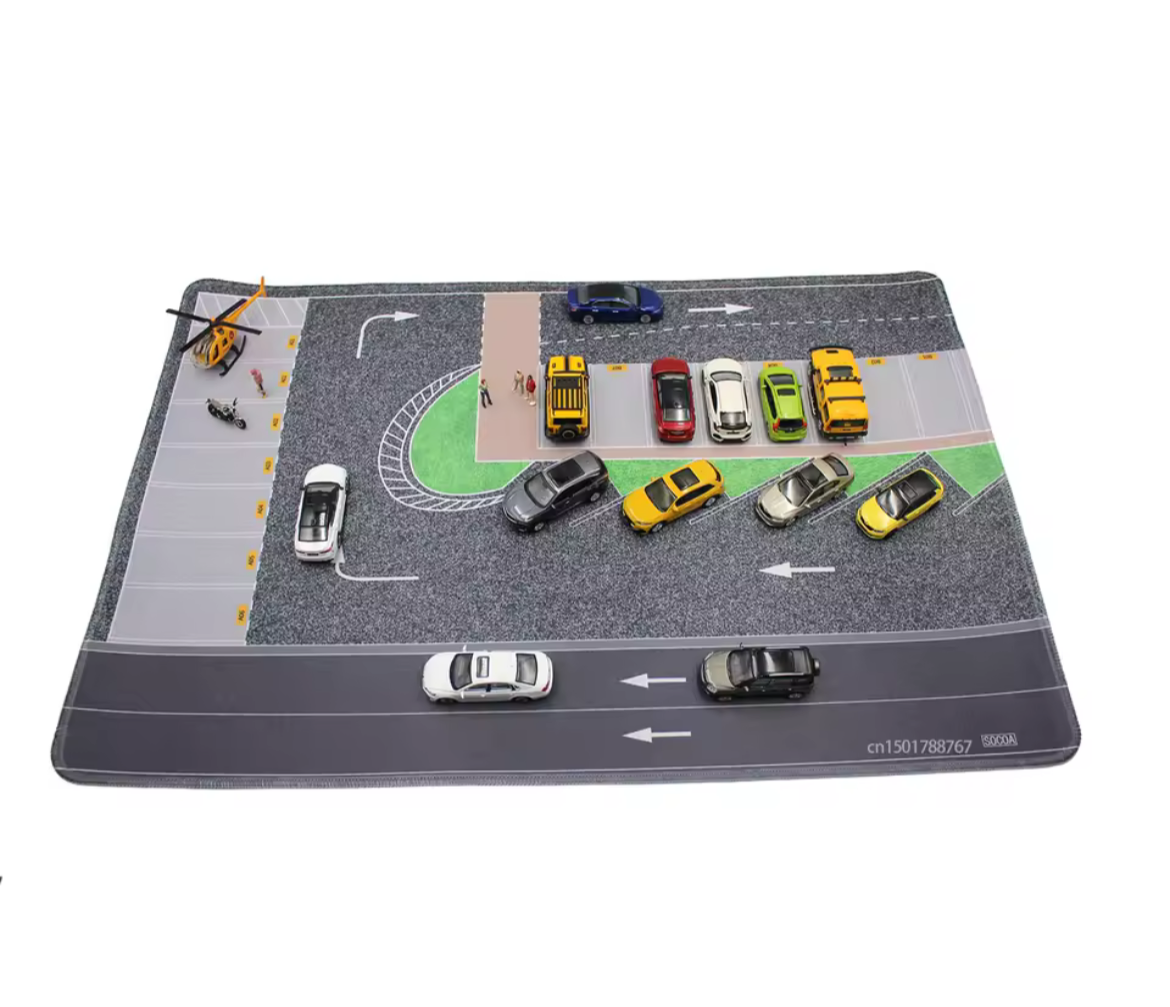 Parking lot Matt Table Piece to Hold Diecast V2