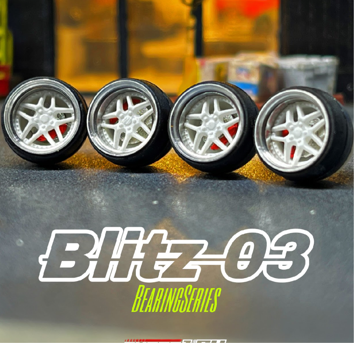 White Blitz 03 Bearing