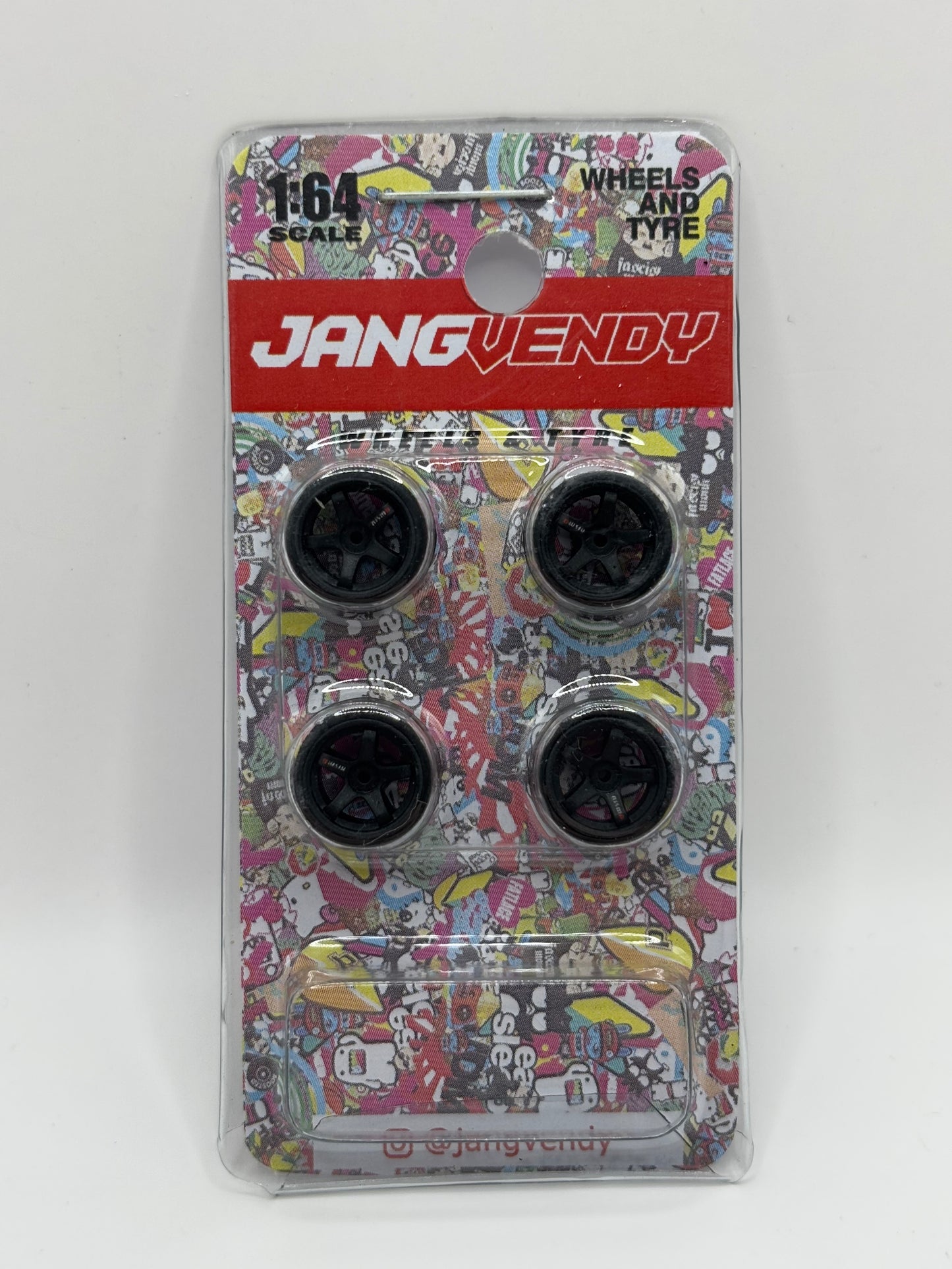 JV Black Nismo 5 Spoke