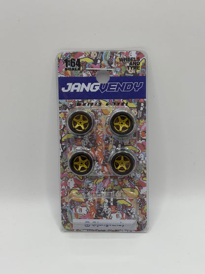 JV Black Lip Gold 5 Spoke