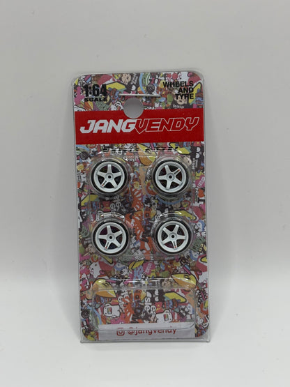 JV White Nismo 5 Spoke