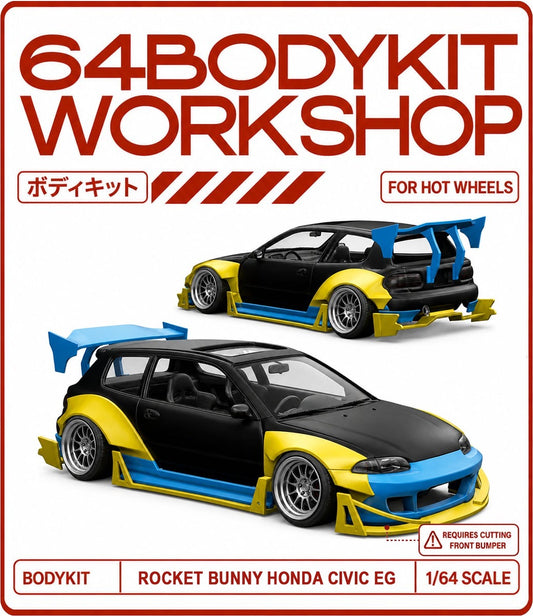 Hot Wheels ROCKET BUNNY Honda Civic EG
