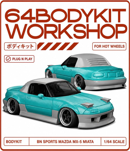 HOT WHEELS BN SPORTS MAZDA MX-5 MIATA