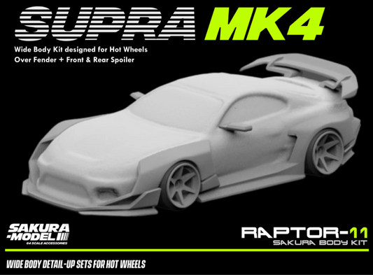 Sakura - Add on Body kit for Hot Wheels Supra MK4