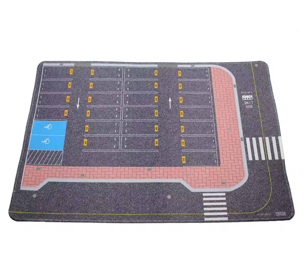 Parking lot Matt Table Piece to Hold Diecast V1