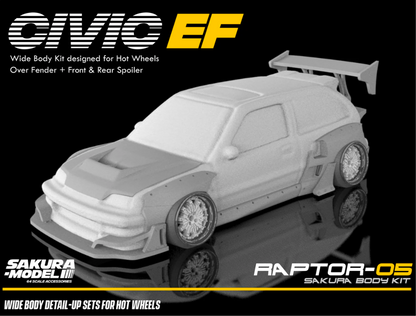 Sakura - Add on Body kit for Hot Wheels Civic EF