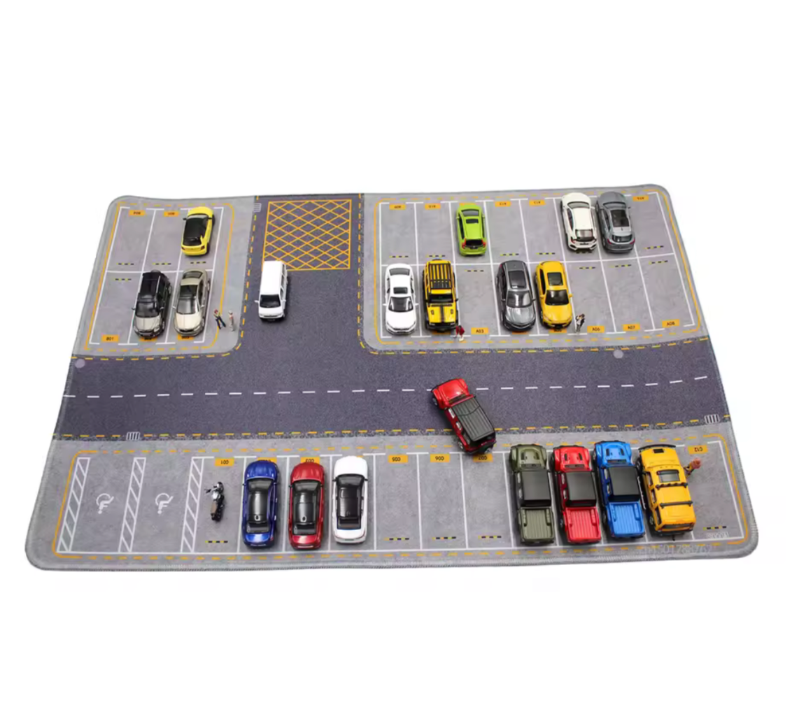 Parking lot Matt Table Piece to Hold Diecast V3