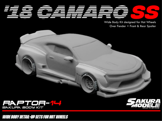 Sakura - Add on Body kit for Hot Wheels '18 Camaro SS