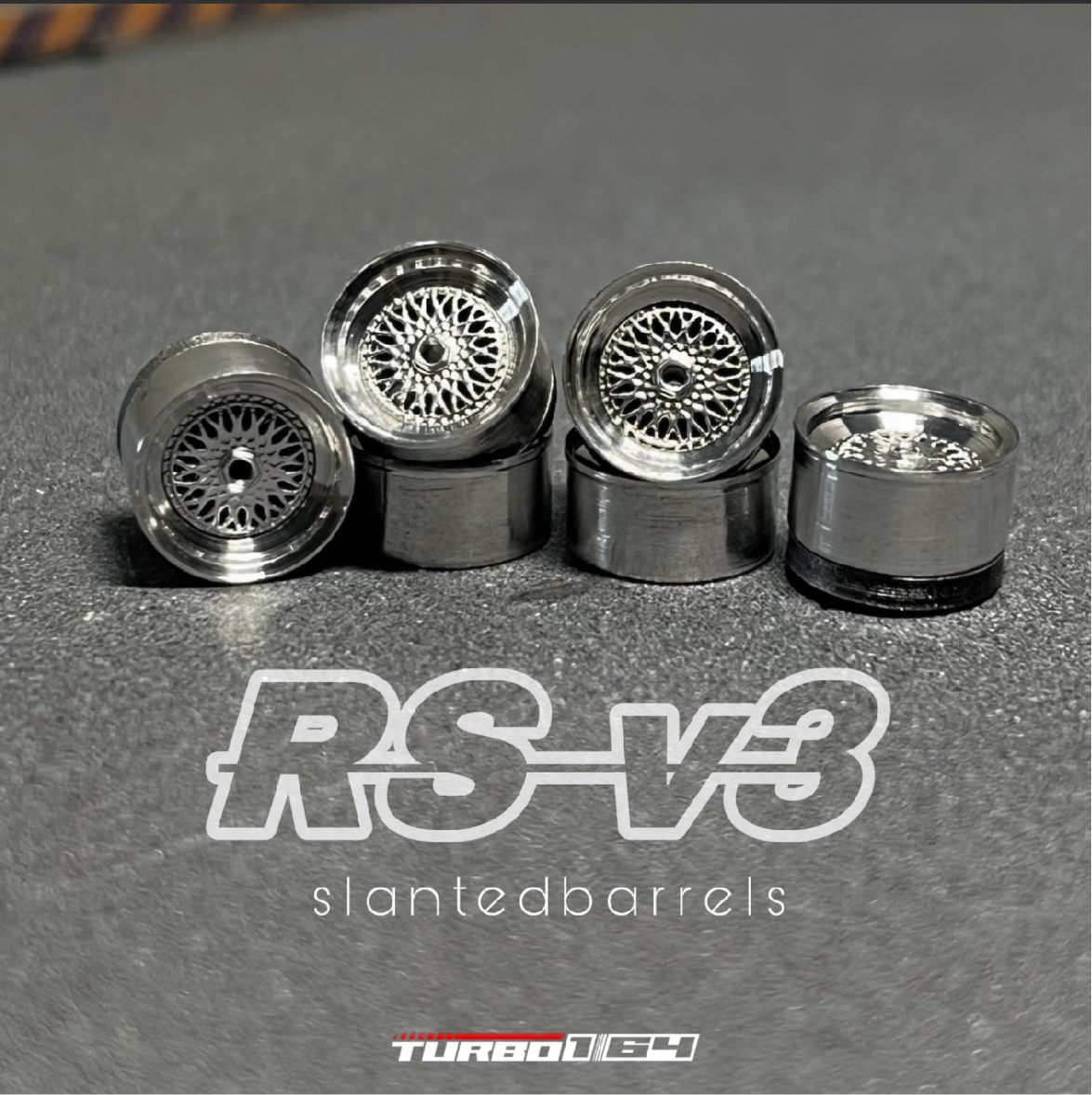 Silver RS V3 Slanted