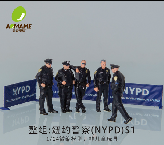 New York Police (NYPD) / Full Set (8 pcs)