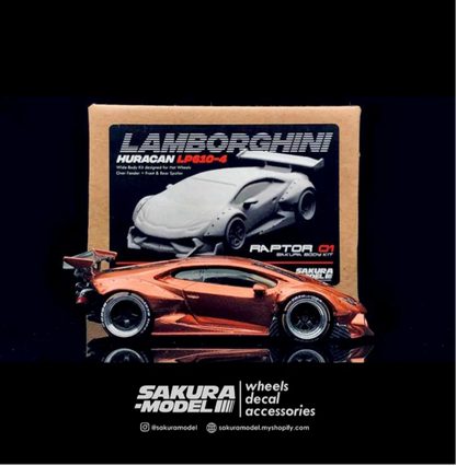 Sakura - Add on Body kit for Hot Wheels Lamborghini Huracan
