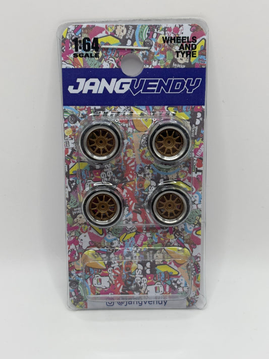 JV Bronze 10 Spoke Silver Lip