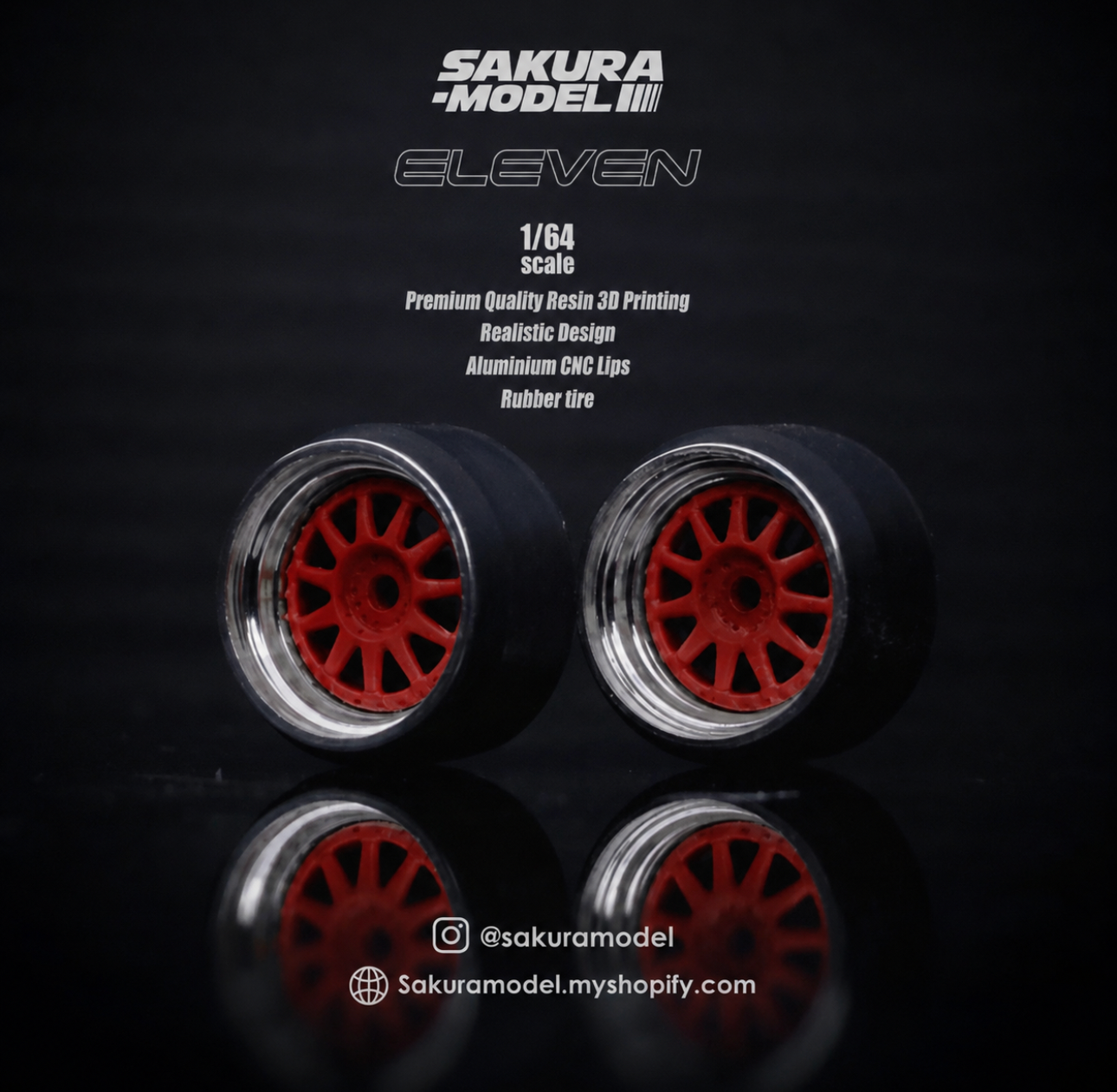Sakura ELEVEN red custom