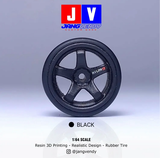 JV Black Nismo 5 Spoke