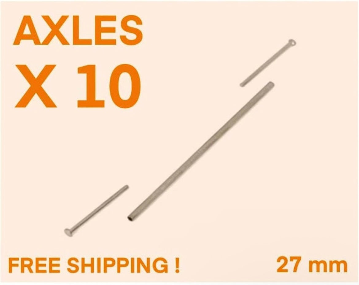 x10 Sets Of Axles 1/64