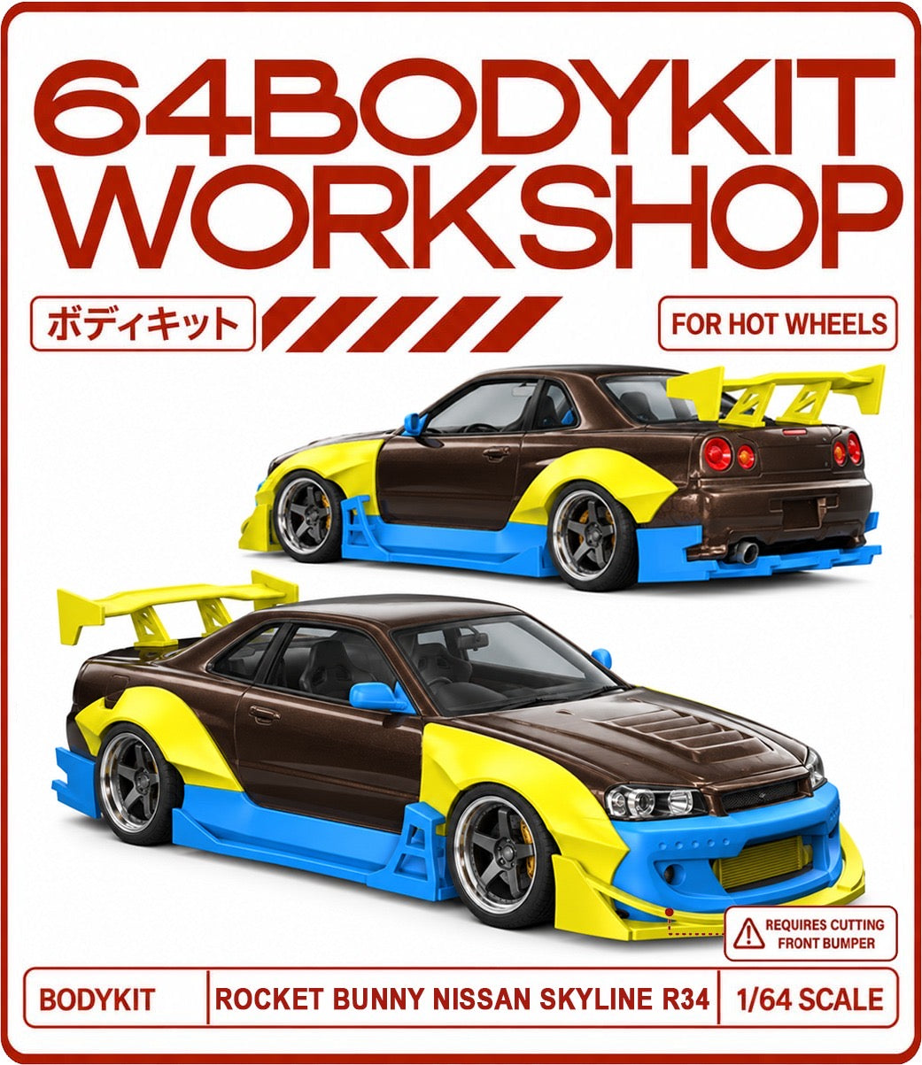 Hot Wheels Rocket Bunny Nissan Skyline R34
