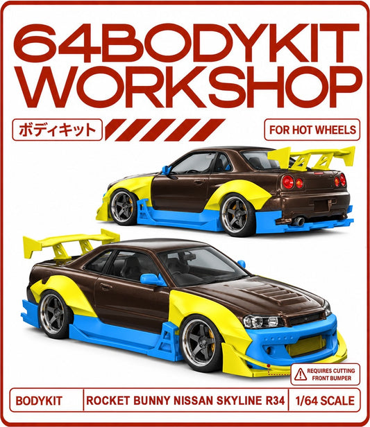 Hot Wheels Rocket Bunny Nissan Skyline R34