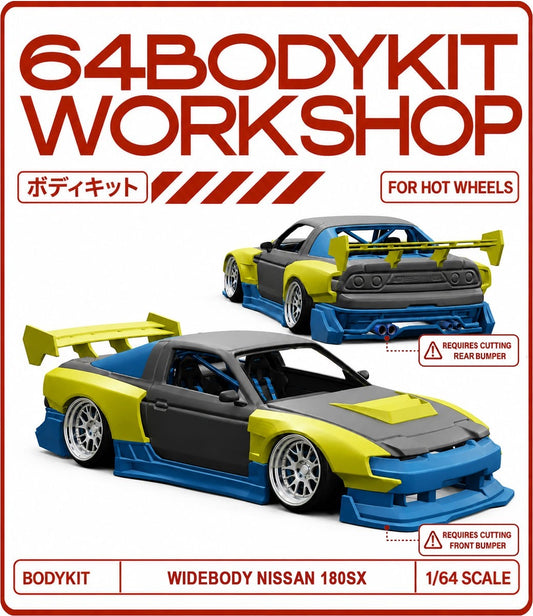 Hot Wheels Widebody Nissan 180SX
