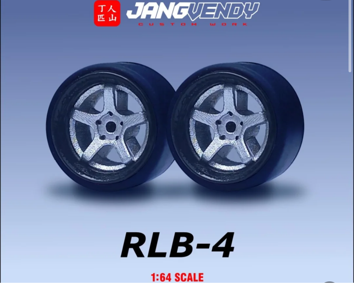 JV Black Lip Silver 5 Spoke