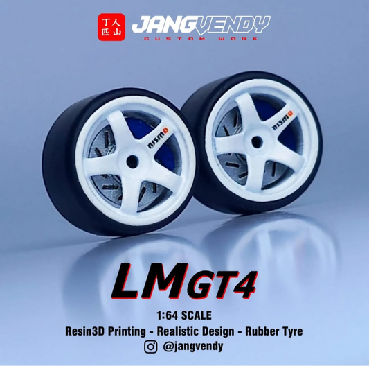 JV White Nismo 5 Spoke (Brakes)