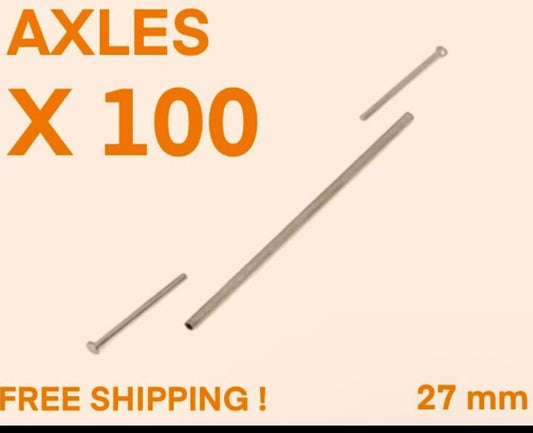 x100 sets Axles 1/64