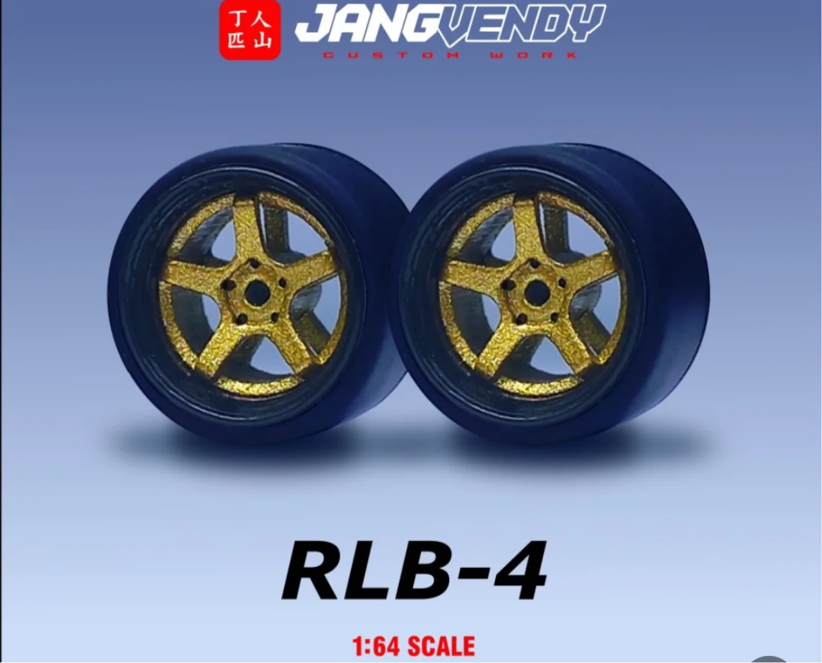JV Black Lip Gold 5 Spoke