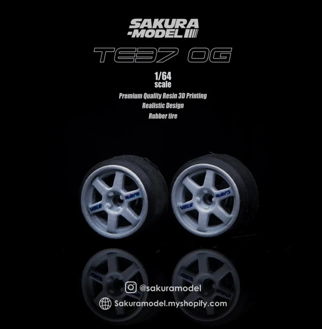 TE37 OG White