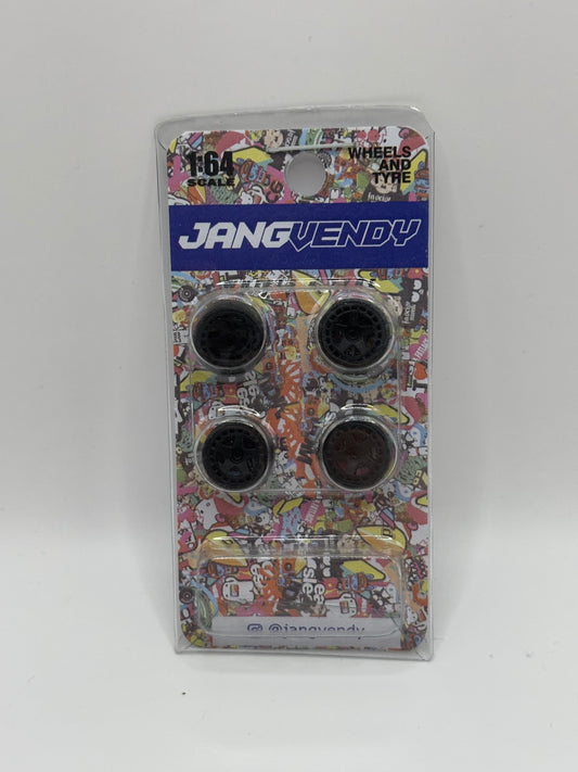 JV Black Rally 5 Spoke