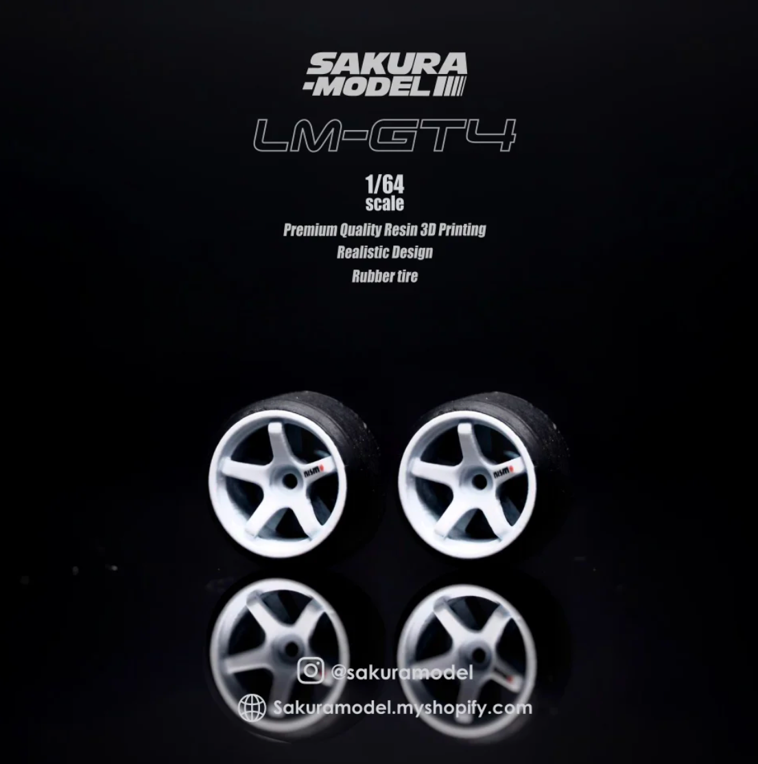 LM GT-4 White