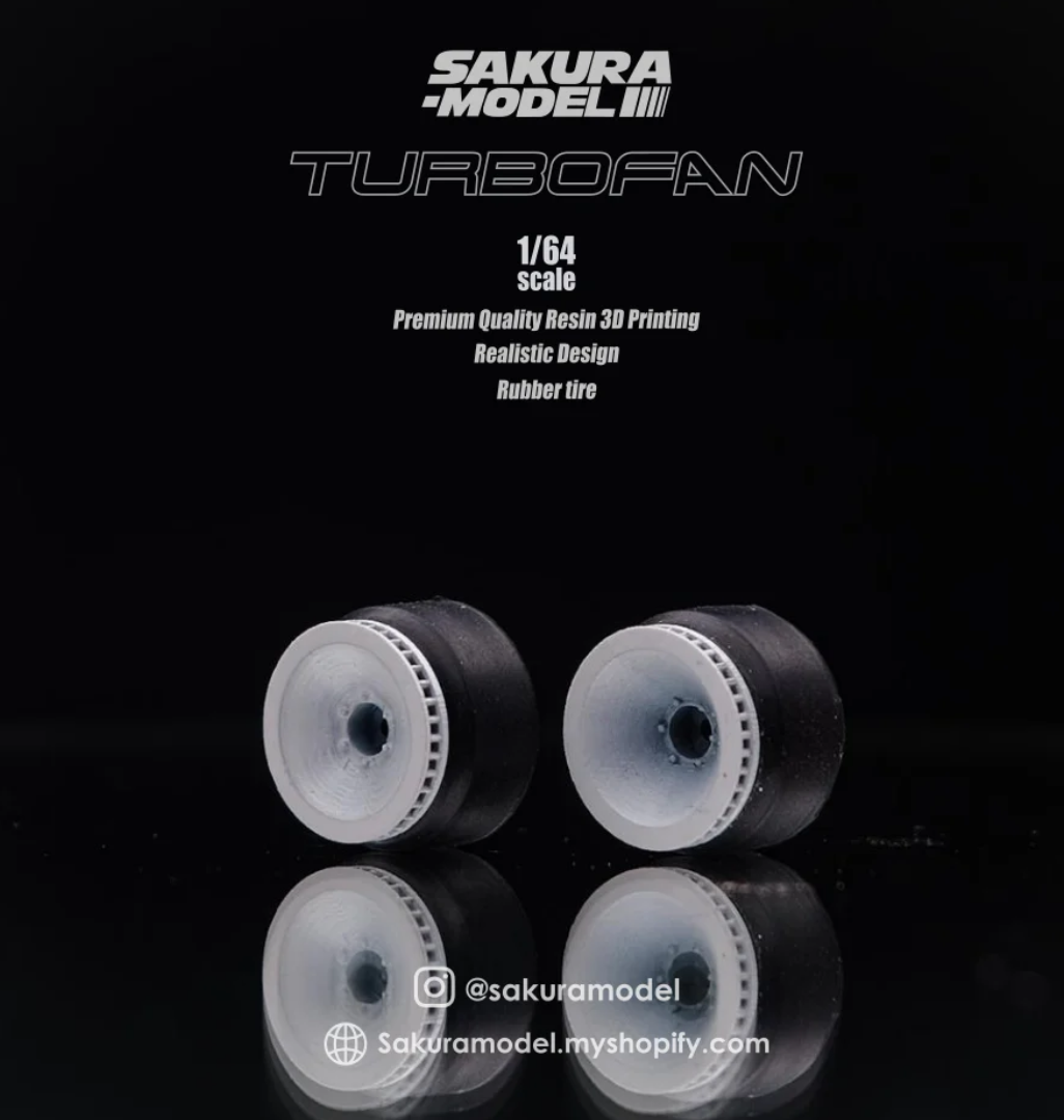 Sakura Turbo Fan White