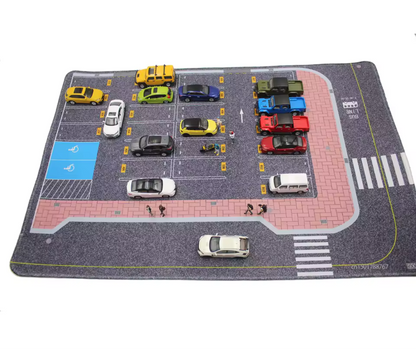 Parking lot Matt Table Piece to Hold Diecast V1