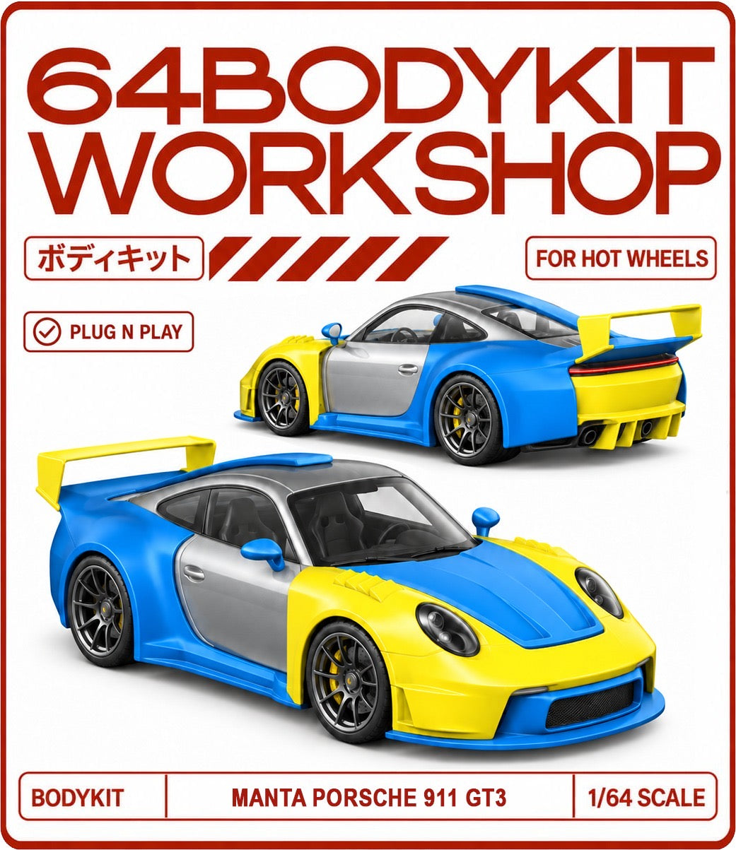 Hot Wheels Manta Porsche 911 GT3