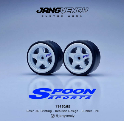 JV White Spoon 5 Spoke