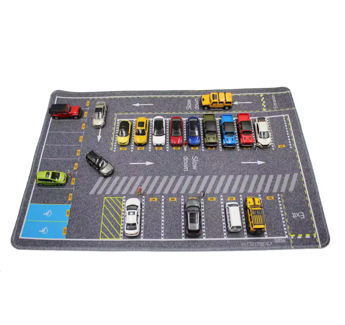 Parking lot Matt Table Piece to Hold Diecast V4