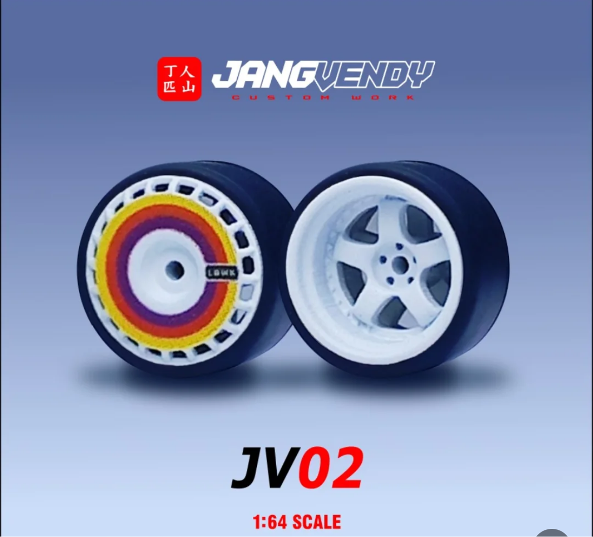 JV White 5 Spoke Turbofans