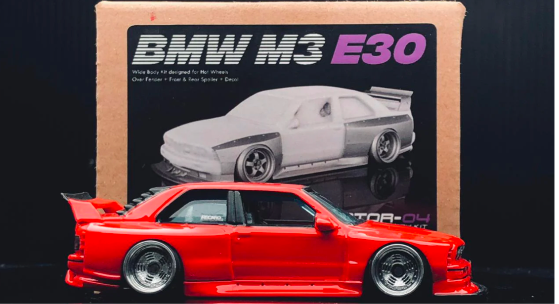 Sakura - Add on Body kit for Hot Wheels BMW M3 E30