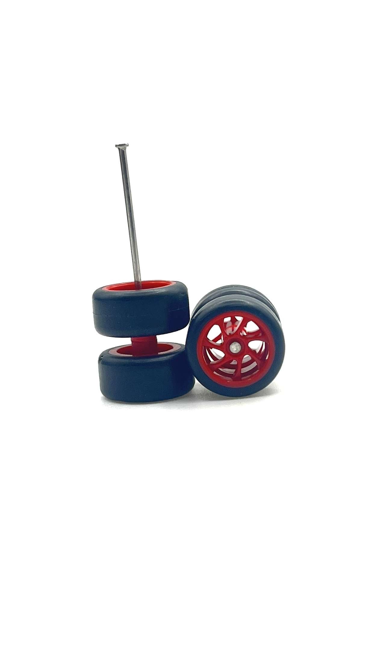 Red Spinner Wheels