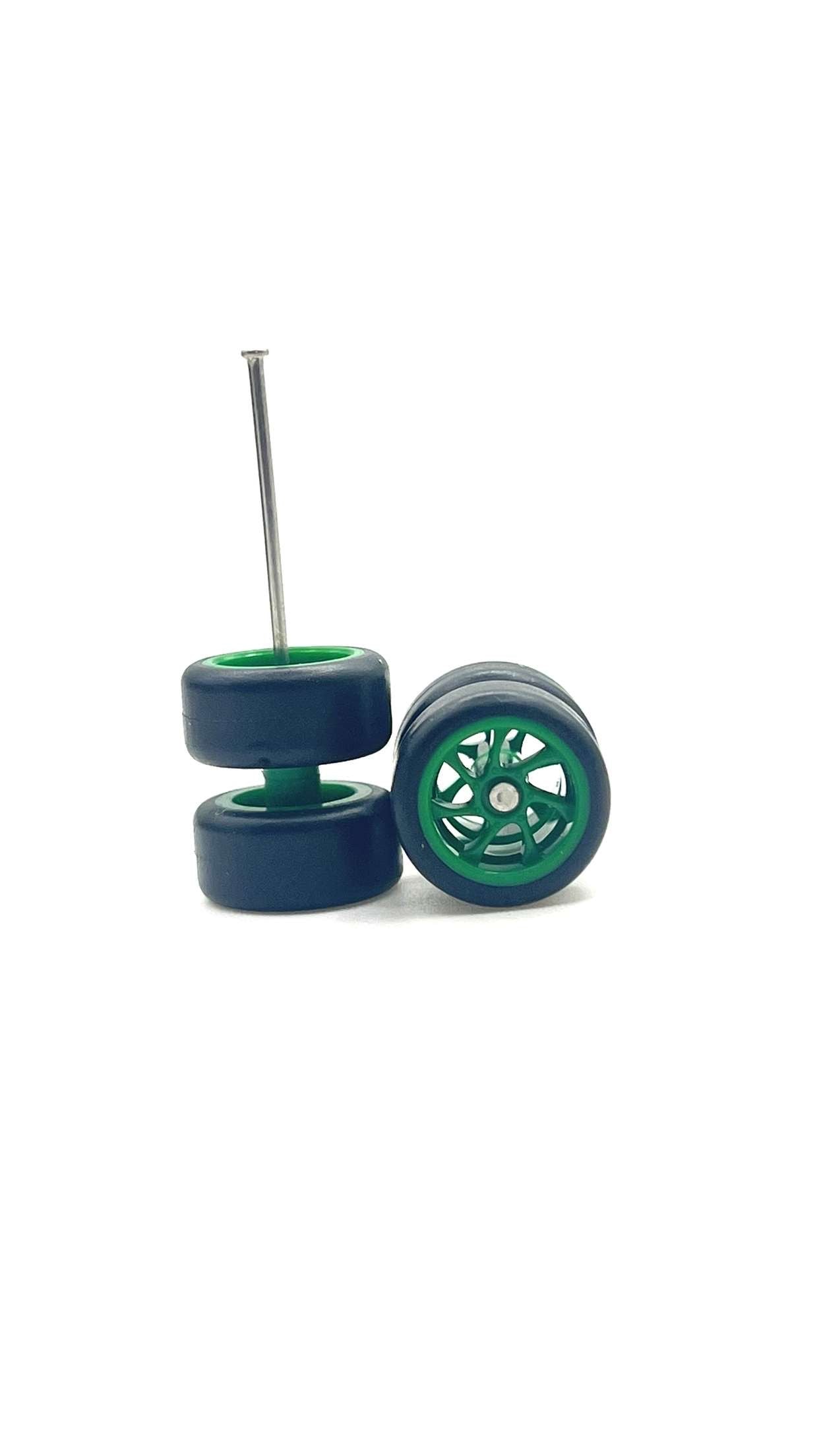 Green Spinner Wheel