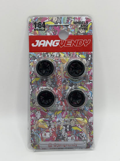 JV Black Nismo 5 Spoke