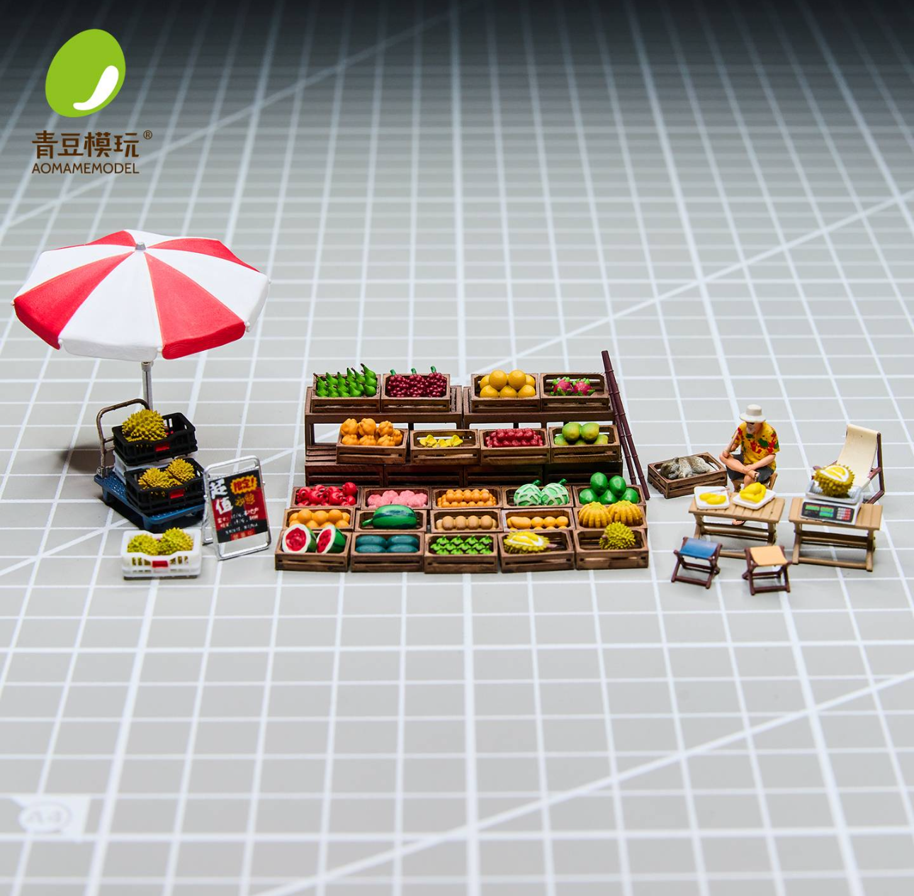 Fruit stall / Full set