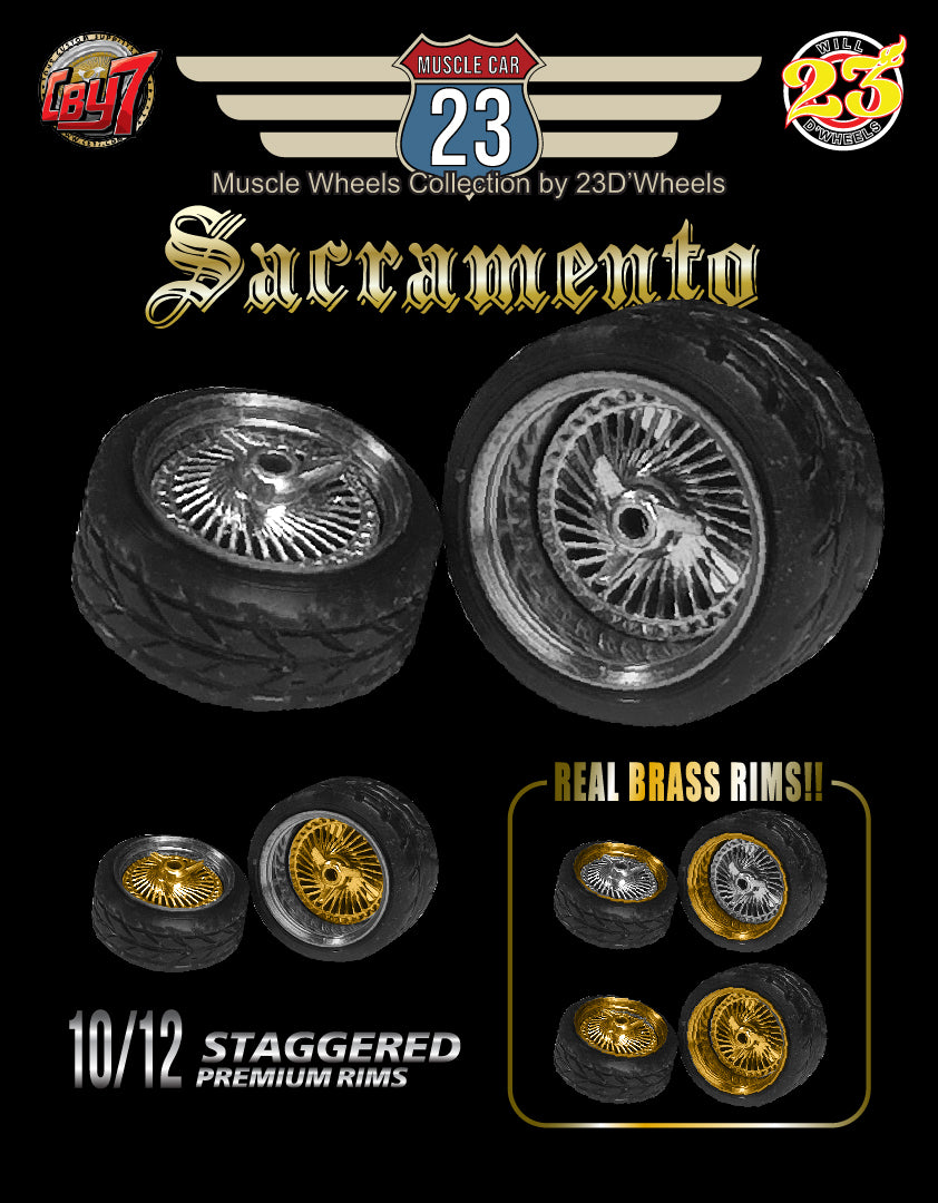 Staggered Sacramenta 10mm/12mm